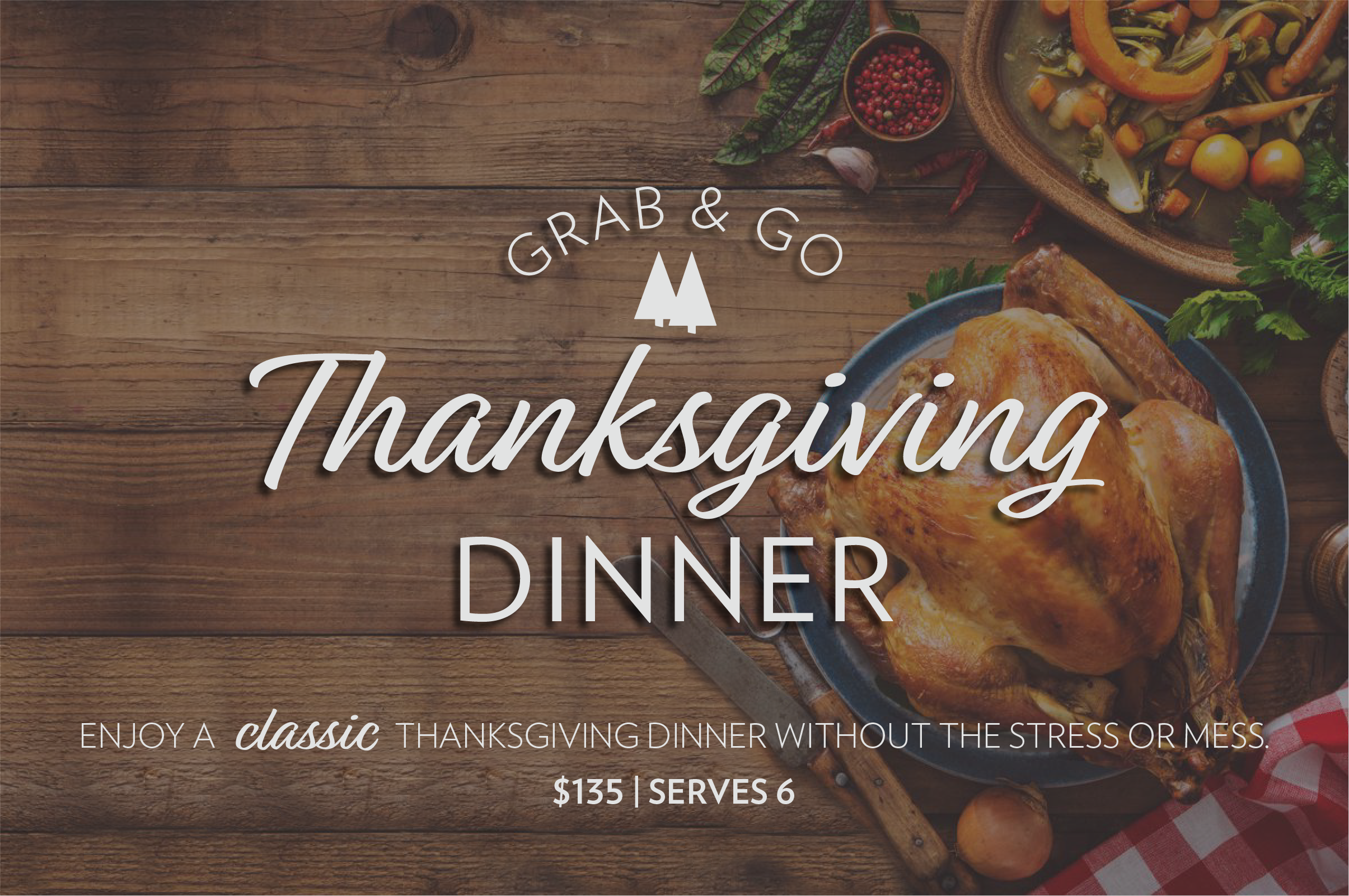 Grab & Go Thanksgiving Dinner | Madden's on Gull Lake