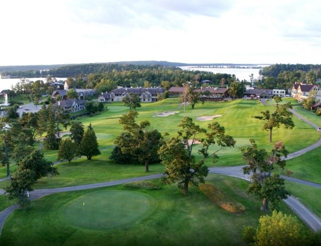 maddens golf course and resort from above